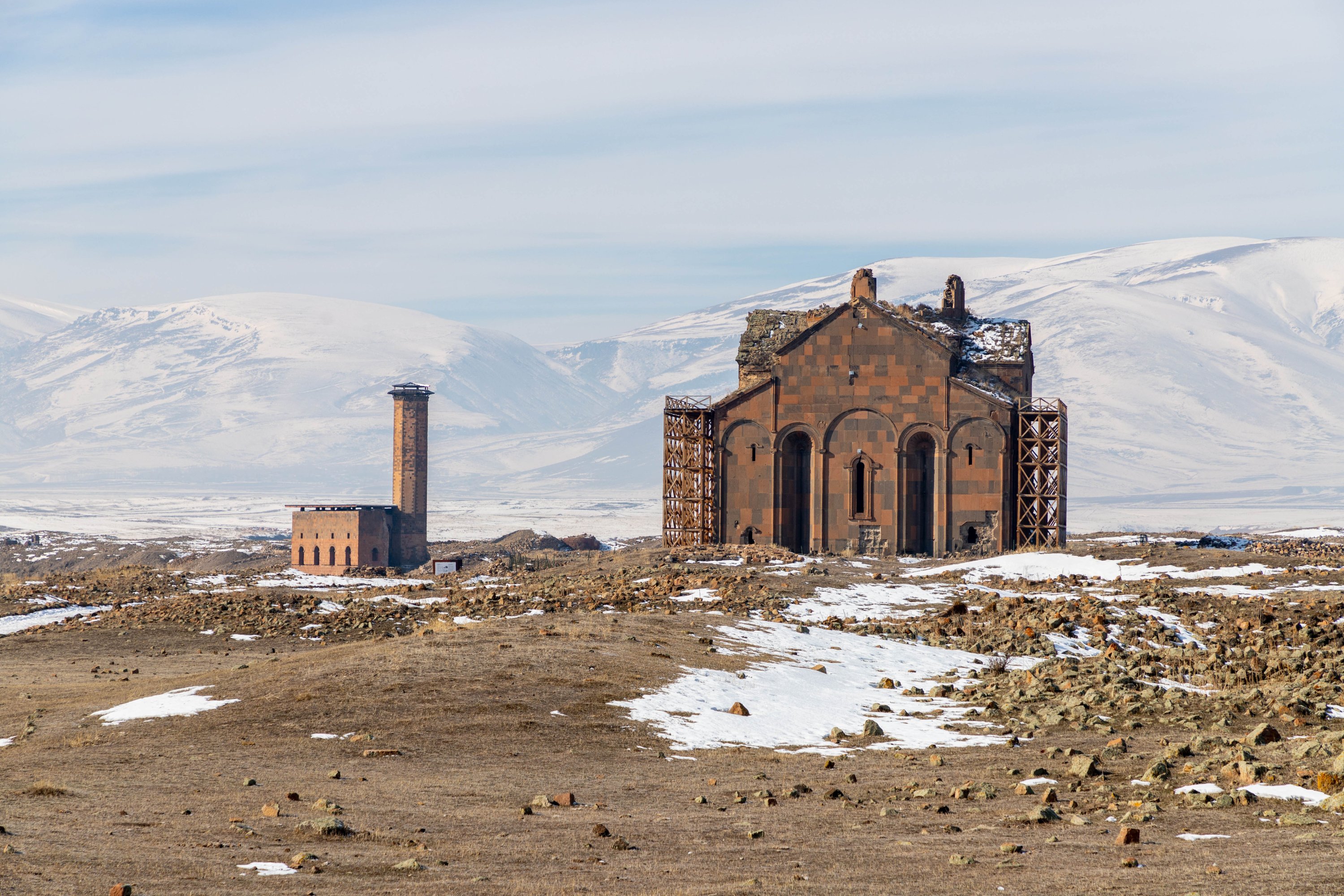 Historical remains in Ani, Kars, eastern Turkey. (Shutterstock Photo) 