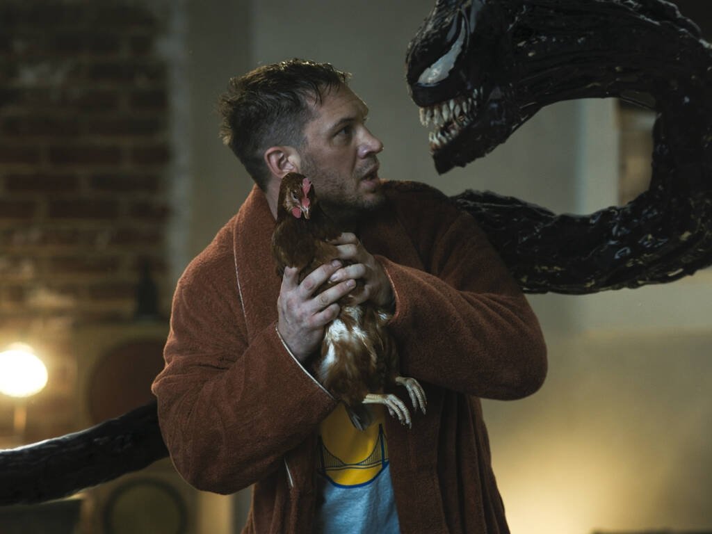 Tom Hardy is back for more madness with his alien Symbiote Venom in the superhero sequel. (Reuters Photo)