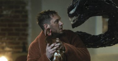 Tom Hardy is back for more madness with his alien Symbiote Venom in the superhero sequel. (Reuters Photo)