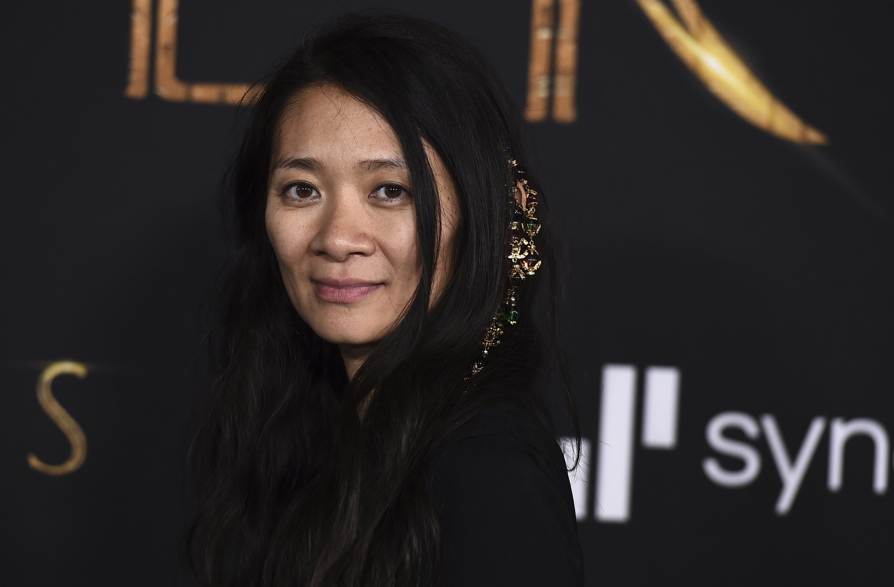 Director Chloe Zhao arrives at the premiere of 'Eternals,' in Los Angeles, U.S., Oct. 18. 2021. (AP Photo)