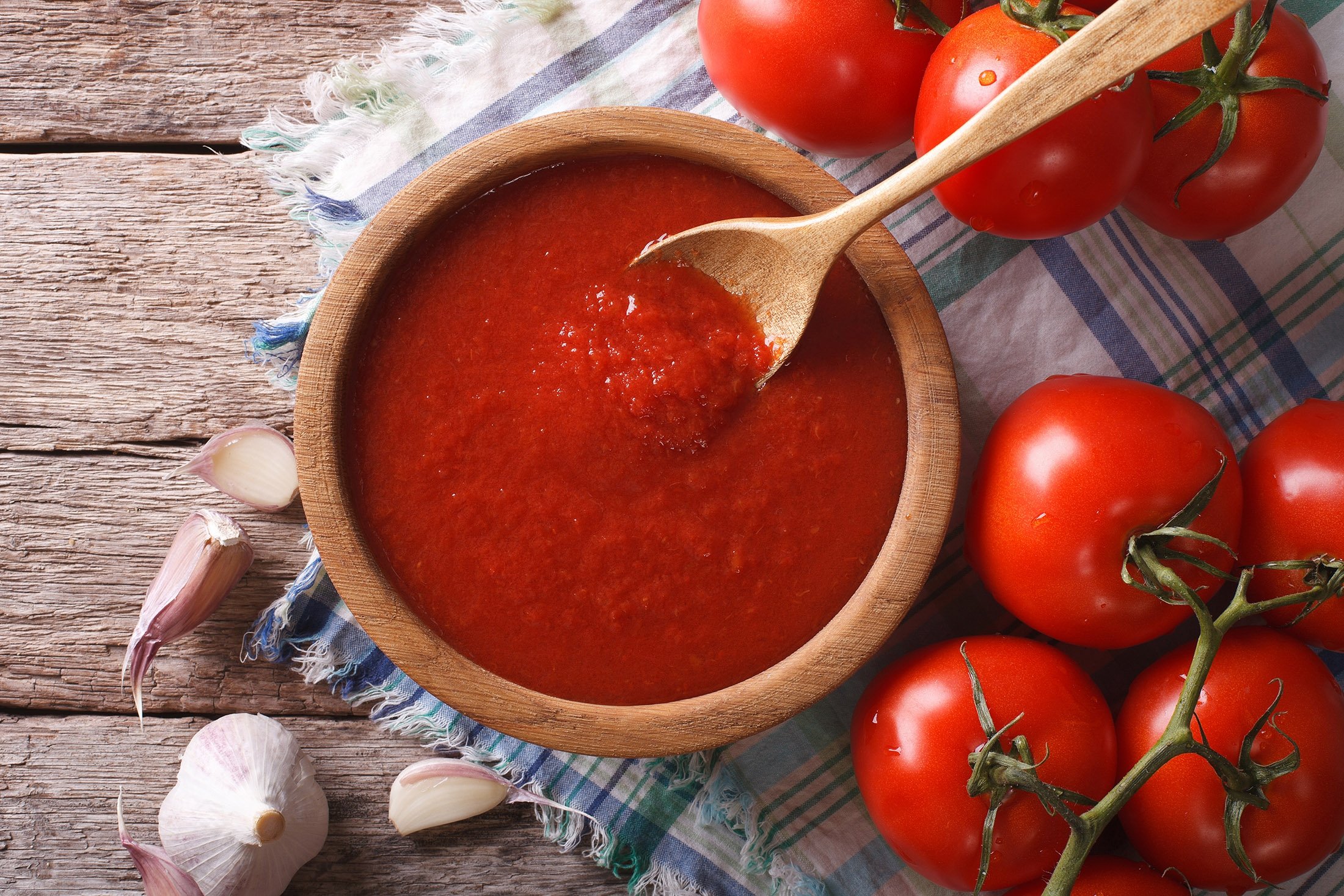 Salça is the Turkish word for the wonderful tomato and red pepper pastes produced in the country. (Shutterstock Photo)