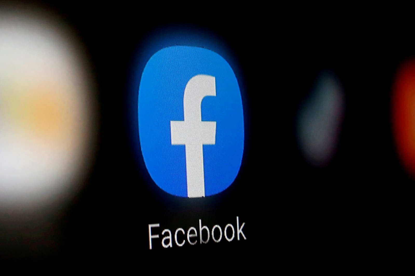 A Facebook logo is displayed on a smartphone in this illustration taken Jan. 6, 2020. (Reuters Photo)