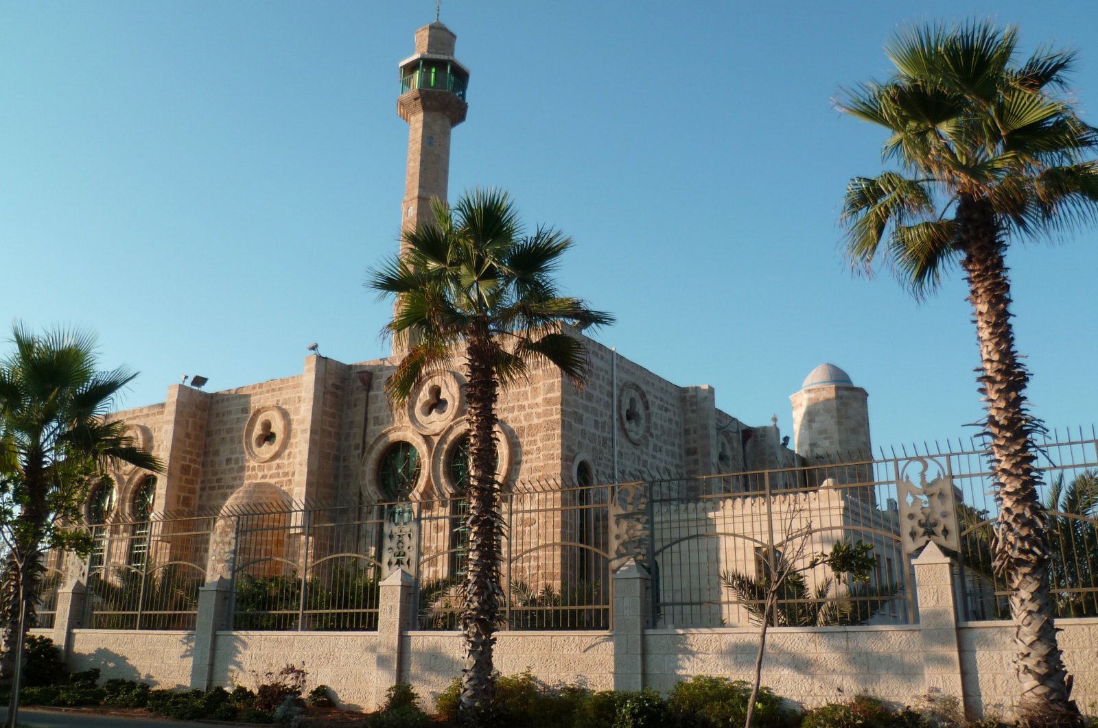 A view of the Hassan Bek Mosque in the center of Tel Aviv, Israel. (Getty Images)