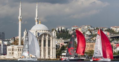 Competitors take part in the 1st Presidential International Yacht Races, Istanbul, Turkey, Oct. 29, 2020. (Courtesy of sailturkey.racing)