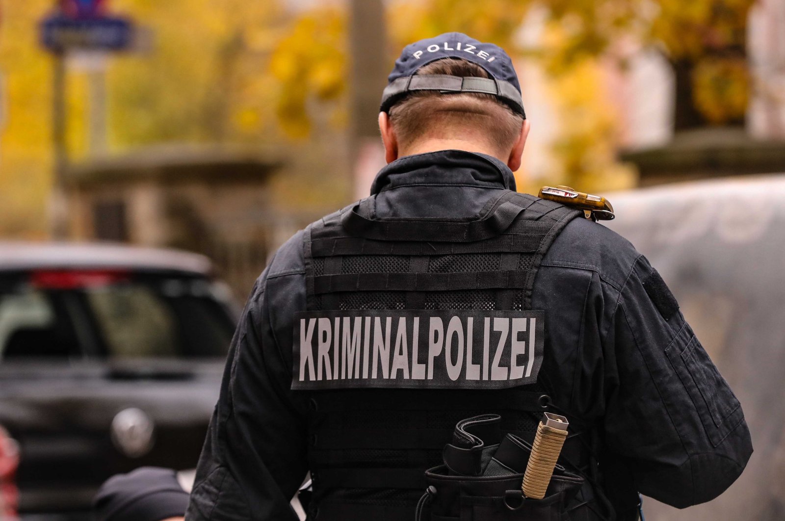 Criminal police investigates the cause of a fire, in Saxony, Dresden, Germany, Nov. 15, 2019. (Getty Images)