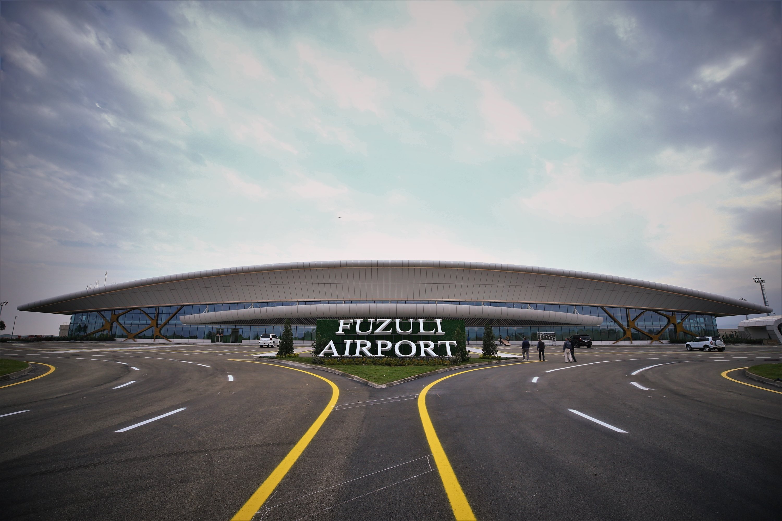 Fuzuli International Airport which has been completed in eight months, will be opened on Tuesday, Oct. 25, 2021 (AA Photo) 