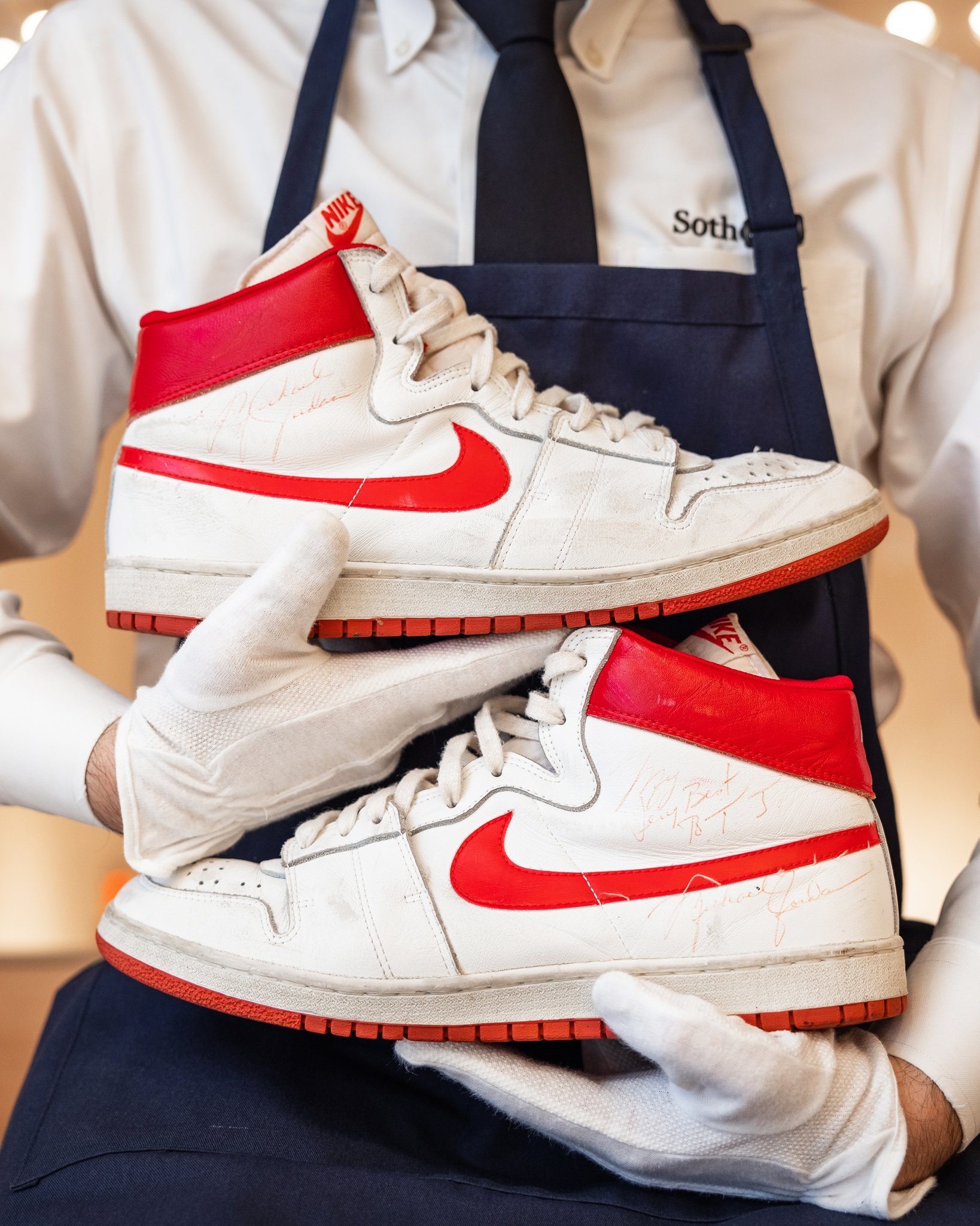 Michael Jordan: 'Air Jordan' shoes from rookie year sell for $560,000