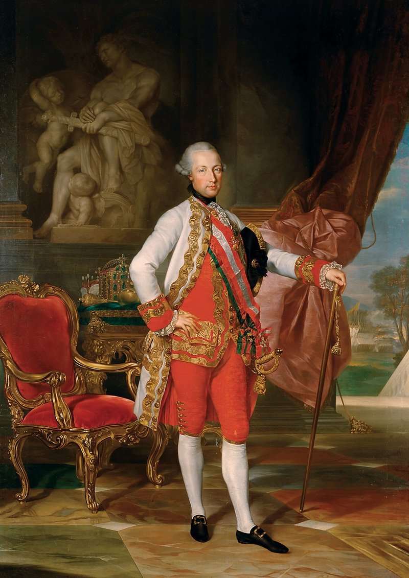 A portrait of Joseph II by Anton von Maron. (Wikimedia Photo)
