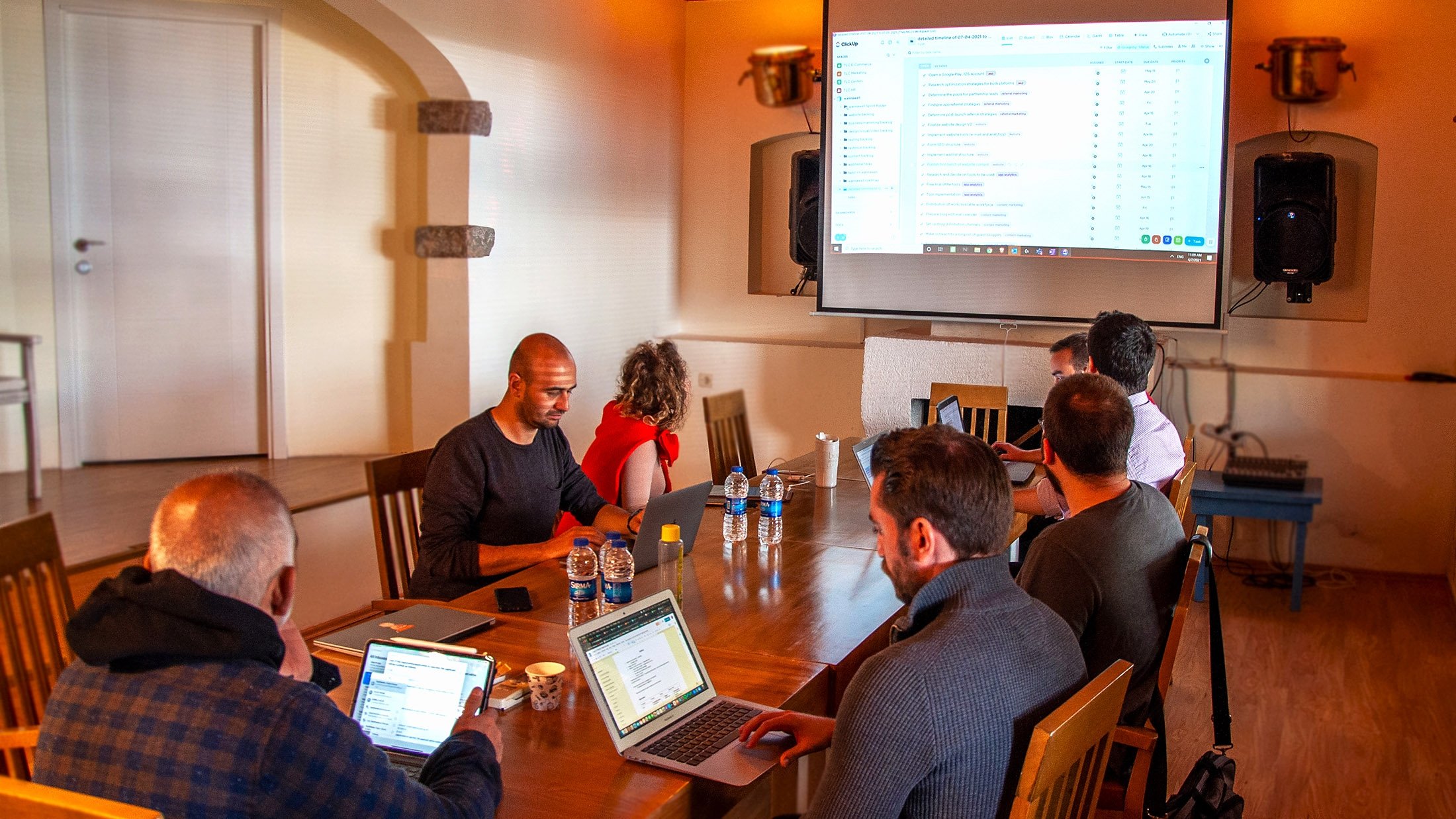 Bodrum Coworking hosts a networking event for online entrepreneurs. (Photo provided to the press)