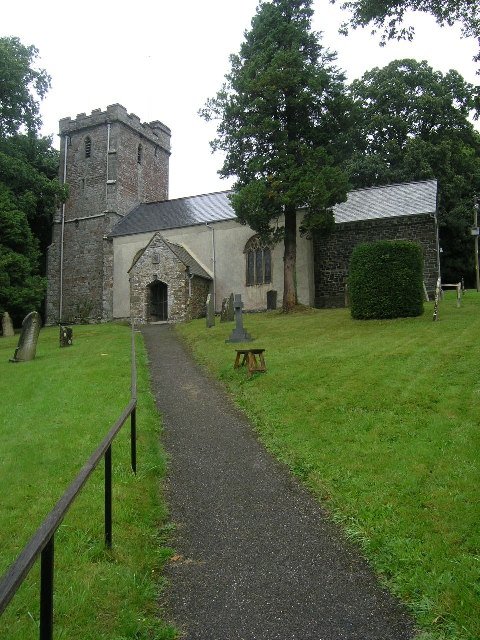 Church of Saint Nicholas' where an effigy of British spy Aubrey Herbert is housed, in the rural village of Brushford in the Devon Countryside, England, U.K. (WikiMedia Commons Picture)