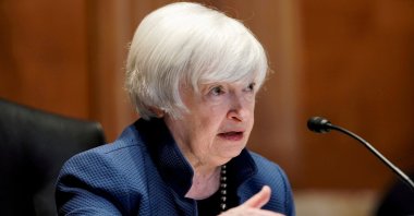 U.S. Treasury Secretary Janet Yellen answers questions during the Senate Appropriations Subcommittee hearing on Capitol Hill in Washington, D.C., U.S., June 23, 2021. (Reuters Photo)