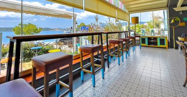 The new shared working space Bodrum Coworking in Kumbahçe. (Photo provided to the press)