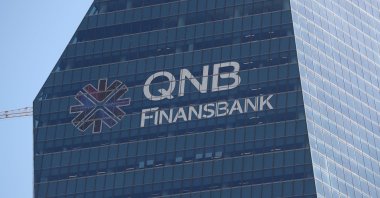 QNB Finansbank headquarters are seen at the business and financial district of Levent in Istanbul, Turkey, Sept. 7, 2017. (Reuters Photo)