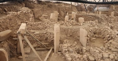 A general view of an excavation site is seen at Göbeklitepe in the southeastern province of Şanlıurfa, Turkey, Oct. 27, 2021. (Reuters Photo)