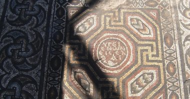 A view from the mosaic structure in Kayseri, central Turkey, Oct. 27, 2021. (AA Photo)