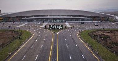 A general view of Fuzuli International Airport, Fuzuli, Azerbaijan, Oct. 15, 2021. (AA Photo)