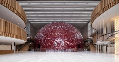 An interior view from the Atatürk Cultural Center in Taksim, Istanbul, Turkey. (Courtesy of AKM)