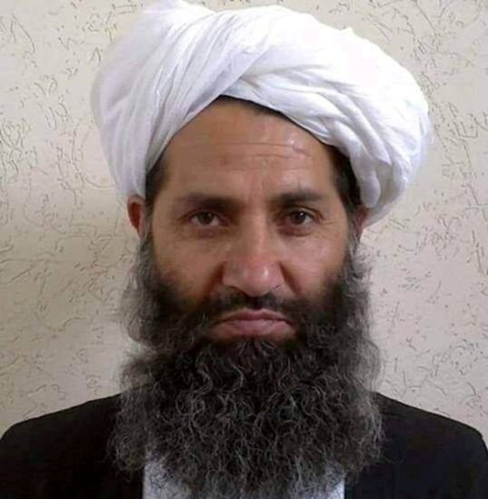 Taliban leader Mullah Haibatullah Akhundzada is seen in an undated photograph, posted on a Taliban twitter feed on May 25, 2016, and identified separately by several Taliban officials, who declined be named. (Reuters Photo)