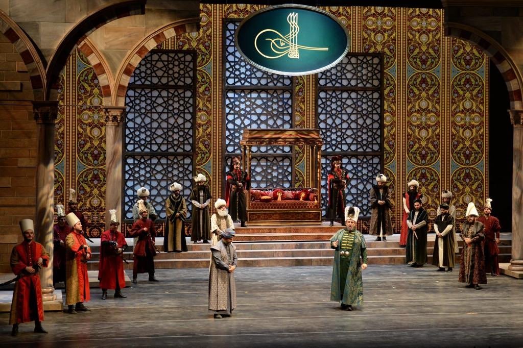 A view from the "Sinan" opera, Atatürk Cultural Center, Istanbul, Oct. 29, 2021. (Courtesy of Istanbul Opera and Ballet)