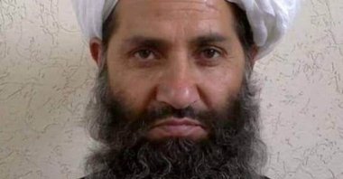Taliban leader Mullah Haibatullah Akhundzada is seen in an undated photograph, posted on a Taliban twitter feed on May 25, 2016, and identified separately by several Taliban officials, who declined be named. (Reuters Photo)