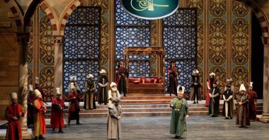 A view from the "Sinan" opera, Atatürk Cultural Center, Istanbul, Oct. 29, 2021. (Courtesy of Istanbul Opera and Ballet)