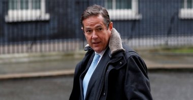Barclays' CEO Jes Staley arrives at 10 Downing Street in London, Britain, Jan. 11, 2018. (Reuters Photo)