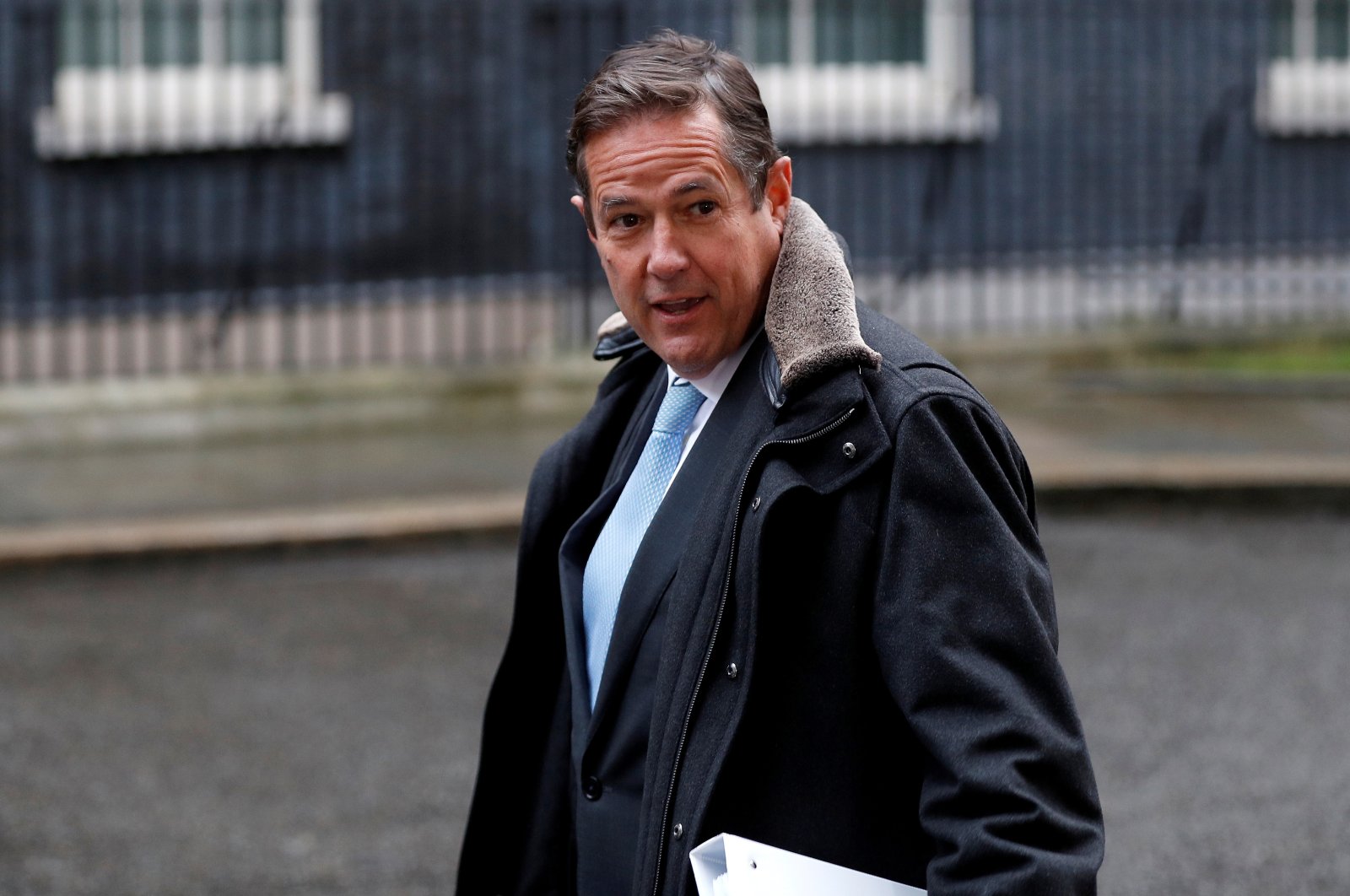 Barclays' CEO Jes Staley arrives at 10 Downing Street in London, Britain, Jan. 11, 2018. (Reuters Photo)