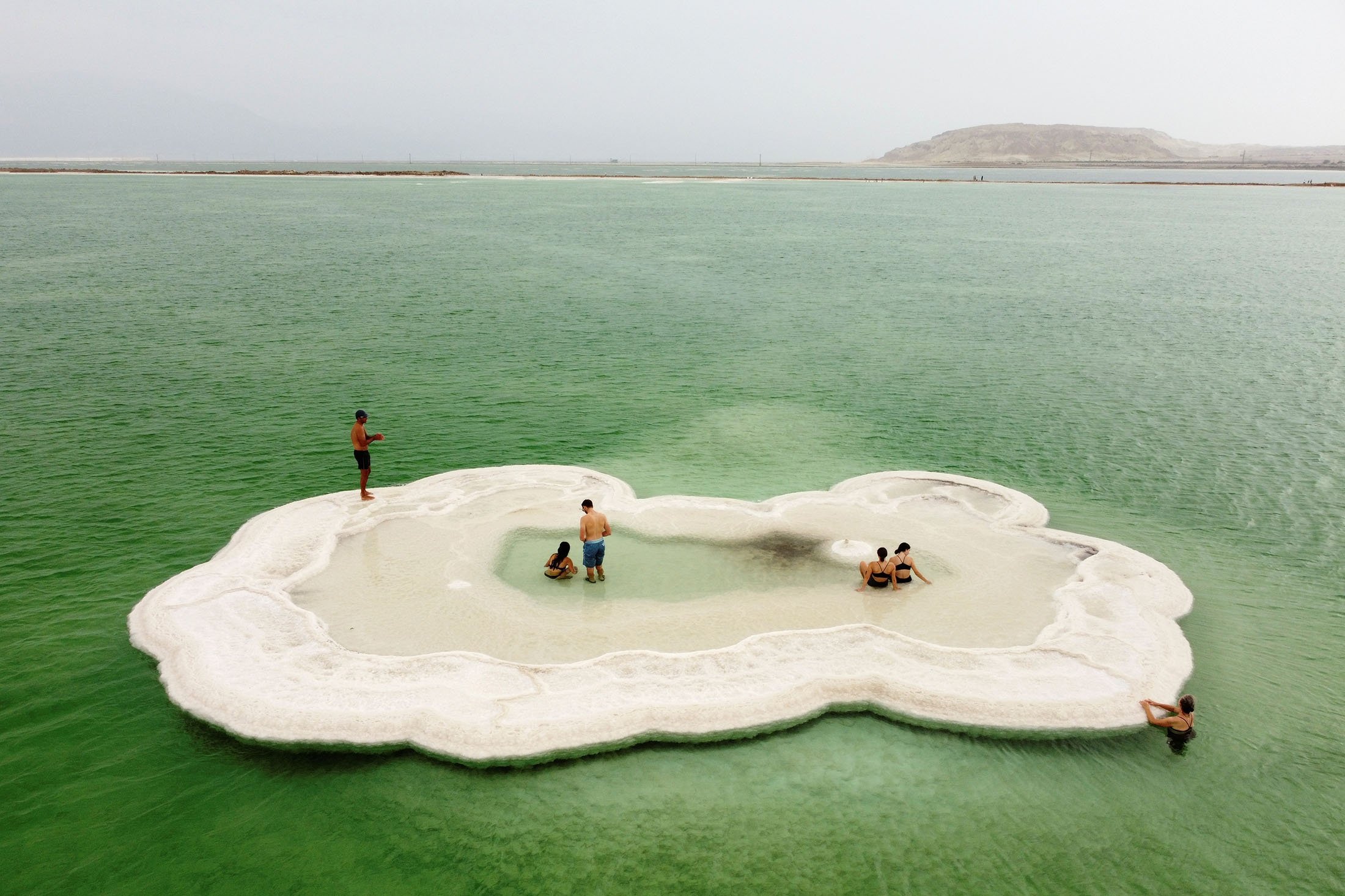 Dead Sea evaporates as global warming ramps up | Daily Sabah