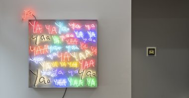 Artwork from Ardan Özmenoğlu's "Alles wunderbar" exhibition at Anna Laudel Düsseldorf, in Düsseldorf, Germany, 2021. (Photo Courtesy of Anna Laudel)