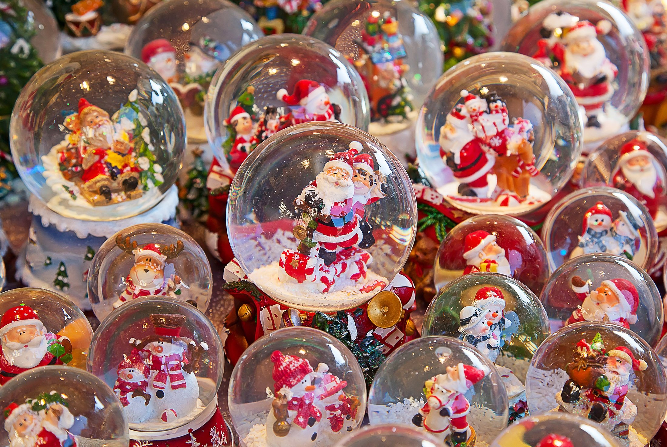 Pasar Natal yang penuh warna di Strasbourg.  (Foto Shutterstock) 