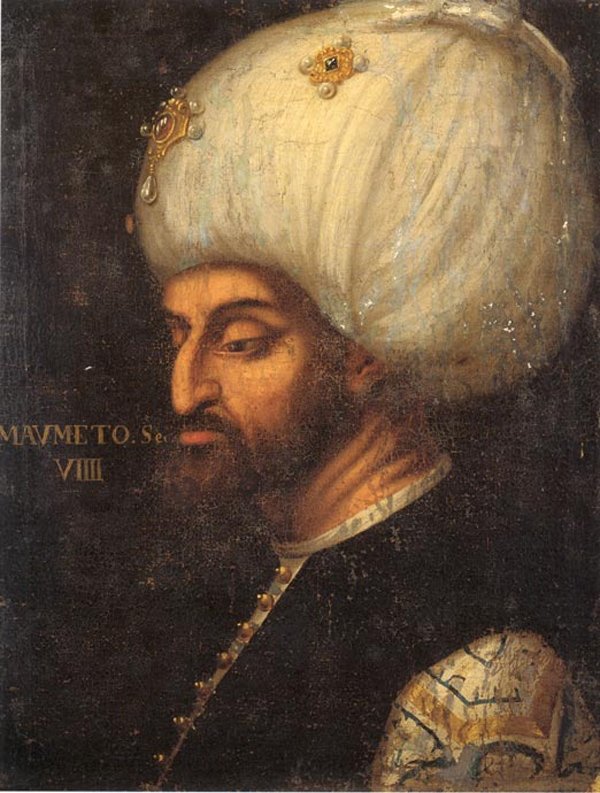 A portrait of Sultan Mehmed II by Paolo Veronese. (Wikimedia) 