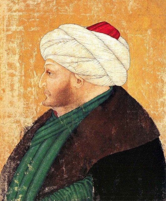 A 15th-century portrait of Sultan Mehmet II. (Wikimedia) 