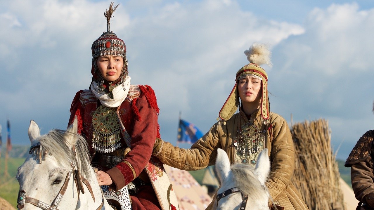 Sebuah gambar diam dari “Kazakh Khanate: The Golden Throne” (“Kazakh Khanate: The Golden Throne”).