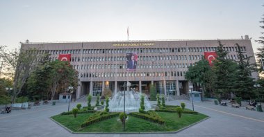 Exterior of the Ankara courthouse where Altaylı was tried, in the capital Ankara, Turkey, Oct. 20, 2019. (Shutterstock Photo) 