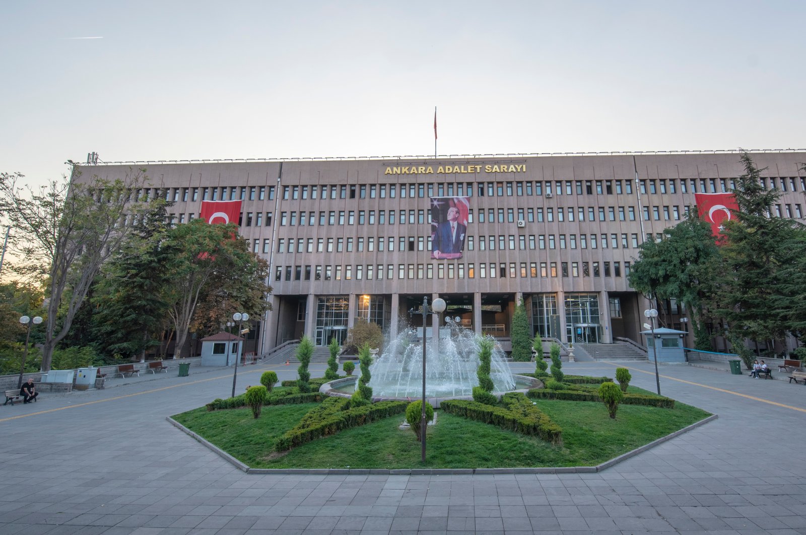 Exterior of the Ankara courthouse where Altaylı was tried, in the capital Ankara, Turkey, Oct. 20, 2019. (Shutterstock Photo) 