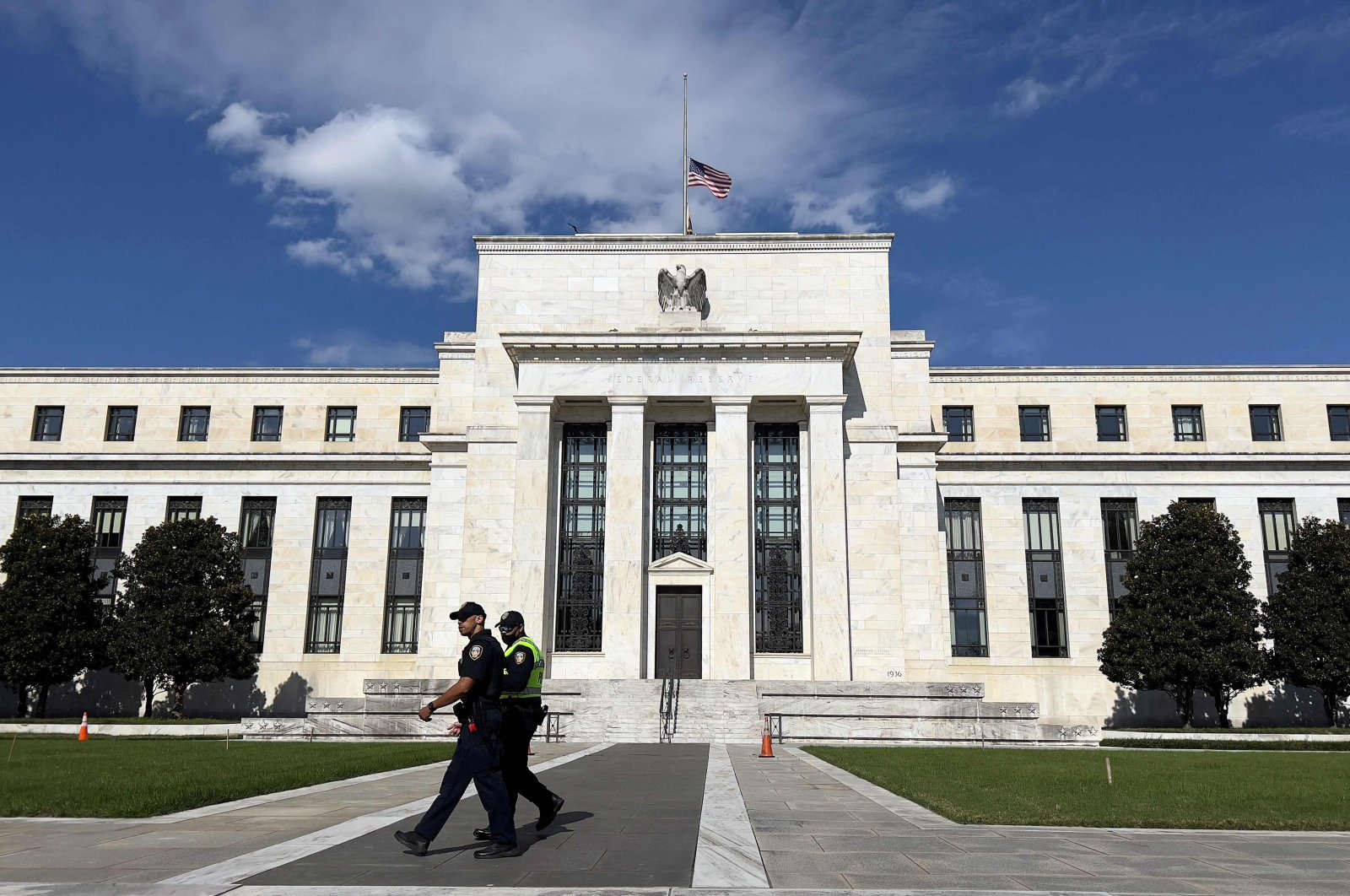 The Federal Reserve building in Washington, D.C., United States, Oct. 22, 2021. (AFP Photo)