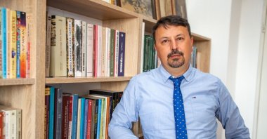 Professor Ilyas Kemaloğlu poses during an interview, Istanbul, Turkey, Nov. 8, 2021. (Photo by Saffet Azak)