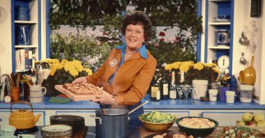 Chef Julia Child, the subject of the documentary "Julia." (Sony Pictures Classics via AP)