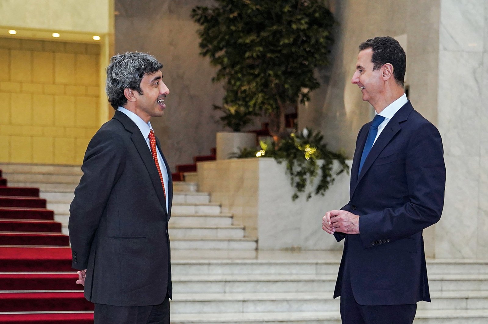Diplomat top UEA bertemu Bashar Assad dari Suriah di Damaskus