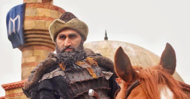 Celal Al in a still shot from "Diriliş Ertuğrul."