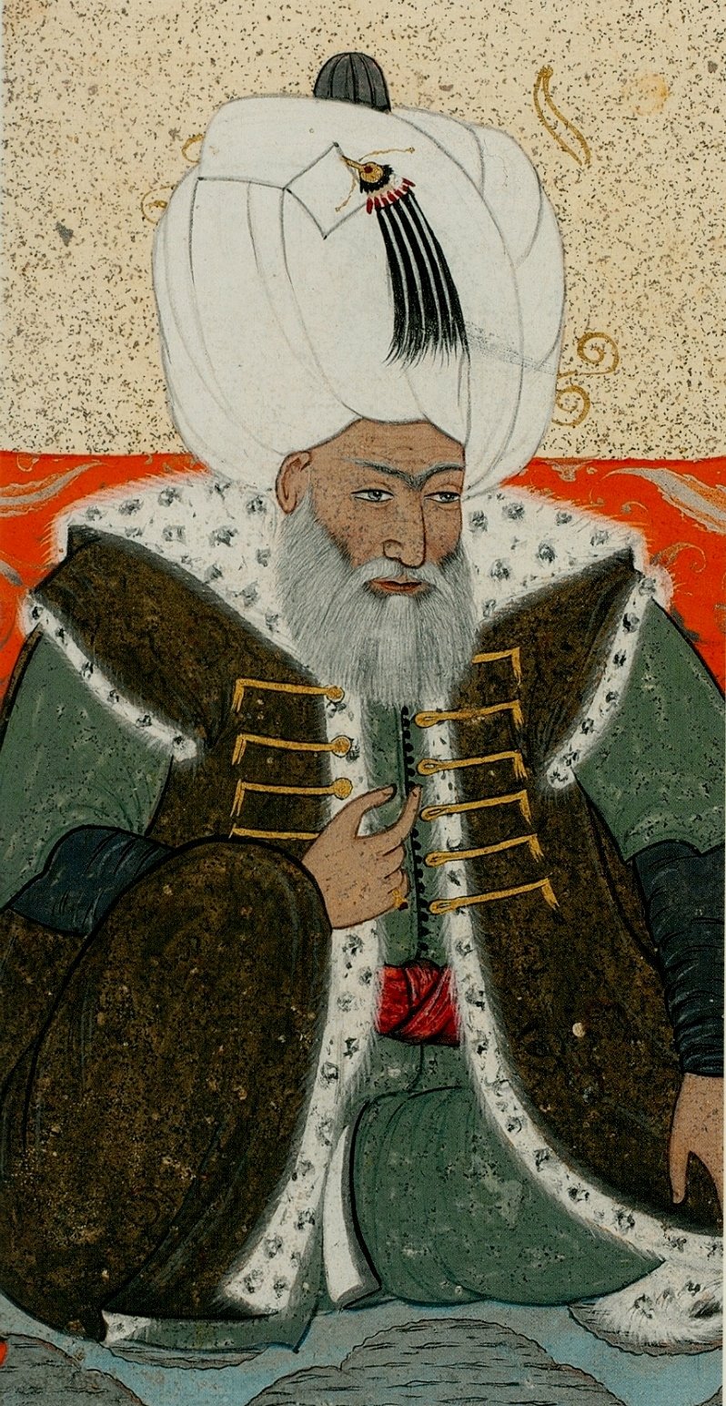 A miniature of Sultan Bayezid II by Ottoman court painter Levni Abdülcelil Çelebi. (Wikimedia Photo) 