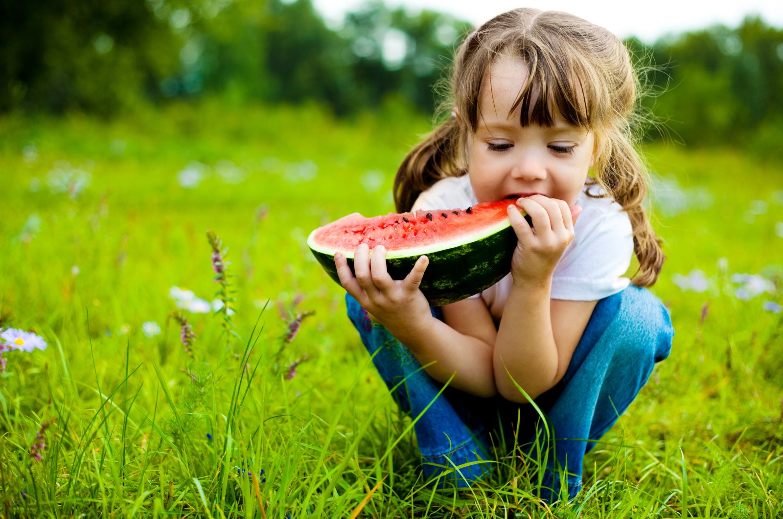 A child's nutrition has as much or even more influence on mental well-being than seeing fighting parents or even violence at home, according to a new study. (Shutterstock Photo) 