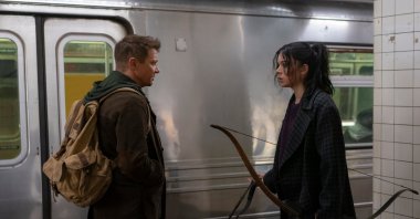 A still shot from "Hawkeye". (Twitter @hawkeyeofficial)