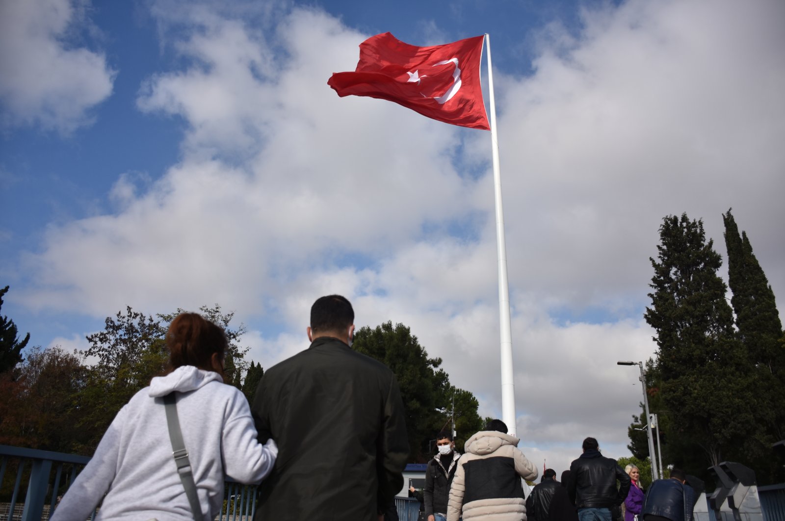 Istanbul mendapatkan tiang bendera tertinggi di Turki