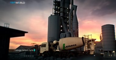 A screengrab from "The Factory: A Covert French Operation" documentary aired by Turkish public broadcaster TRT.