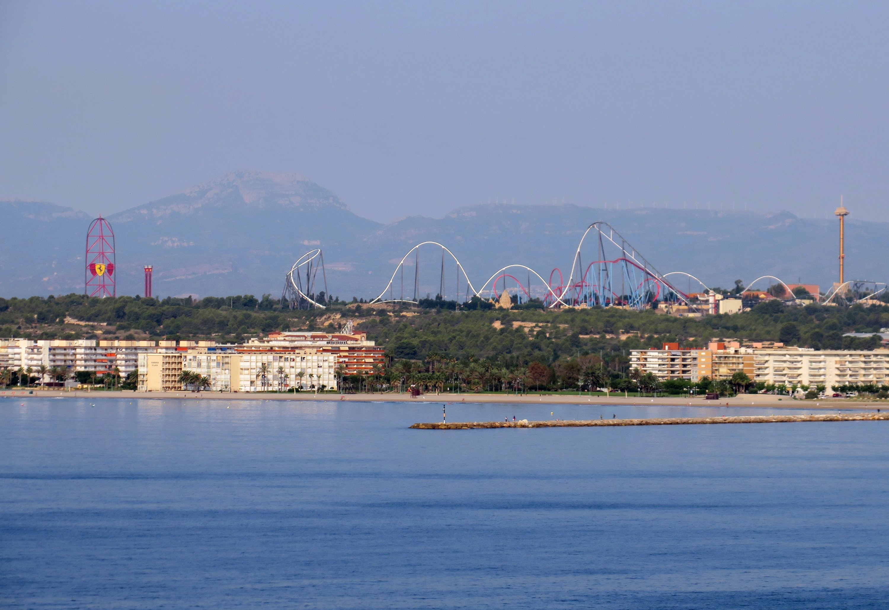  The Port Aventura and Ferrari Land theme parks at Costa Dorada are one of the main draws. (dpa Photo) 