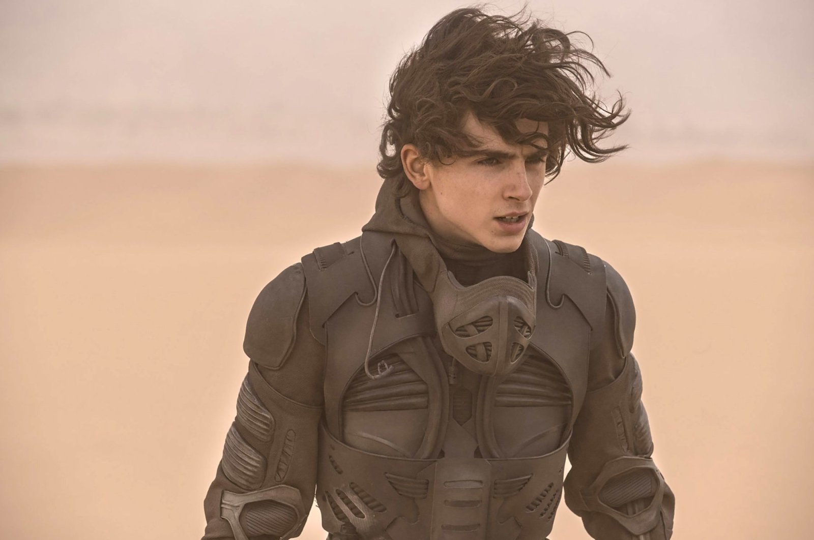 Timothee Chalamet as Paul in a still shot from "Dune."