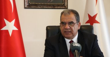 Faiz Sucuoğlu, The Turkish Republic of Northern Cyprus' new prime minister, Nov. 14, 2021. (AA Photo)