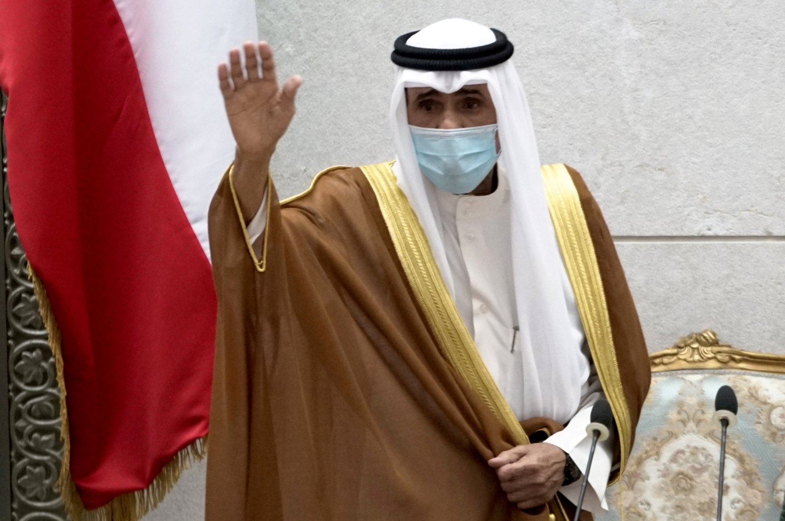 Emir Kuwait Sheikh Nawaf untuk sementara melepaskan beberapa tugas