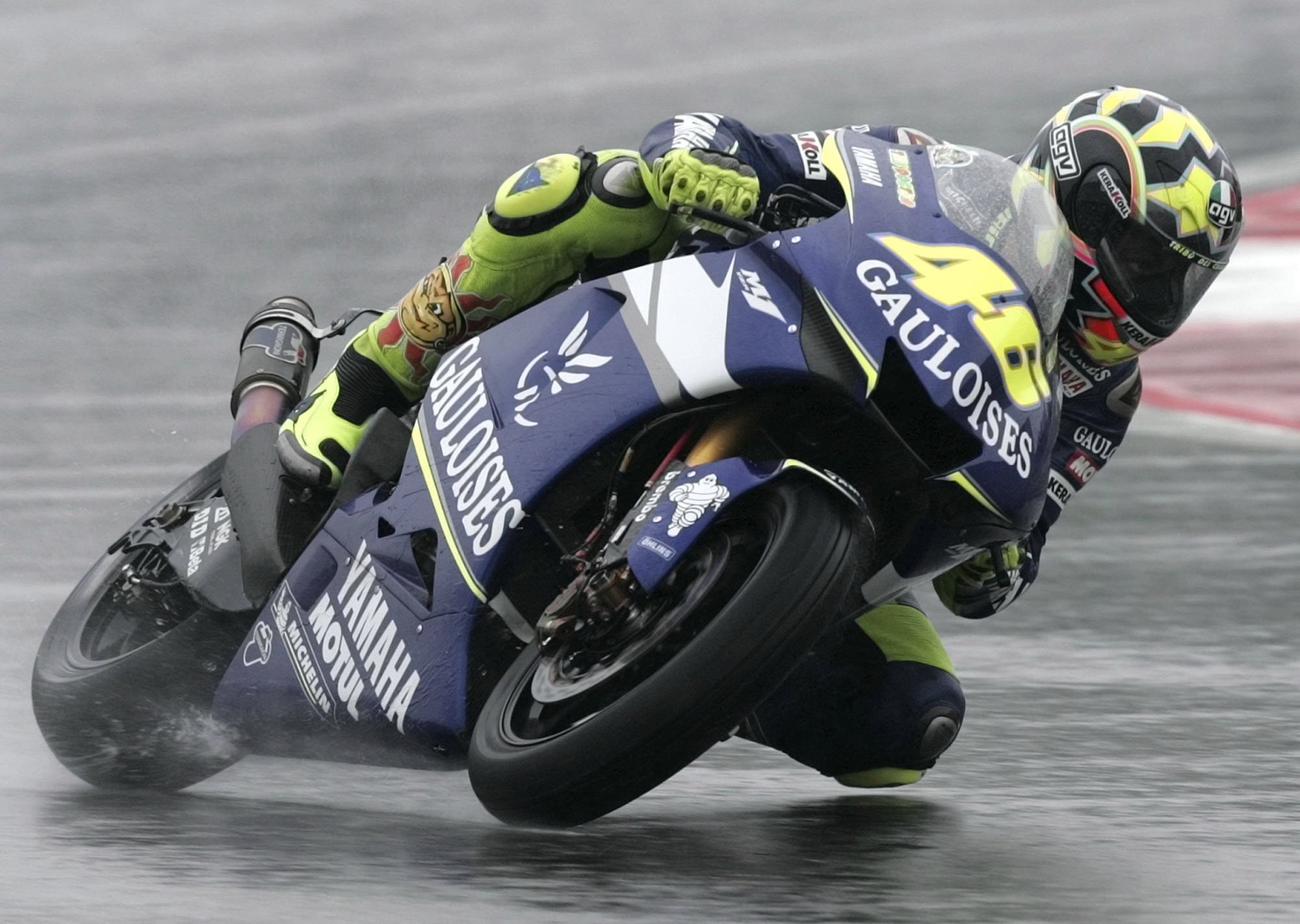 Fahne Valentino Rossi the doctor MotoGP Yamaha Motorrad Italien Italy